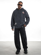 F3F Select Zip Up Knit Hoodie