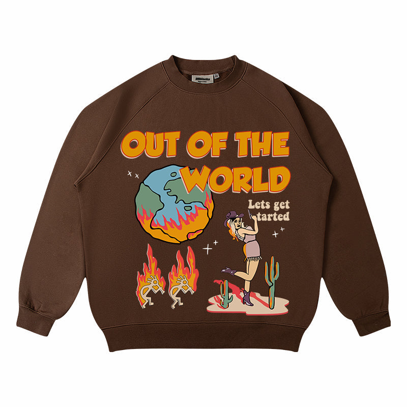 F3F Select Out Of The World printed Sweatshirts