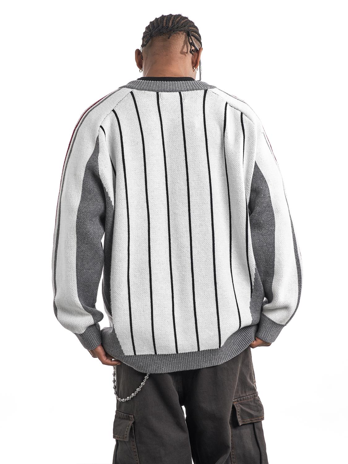 F3F Select Soccer Club Design V-neck Knit Sweater