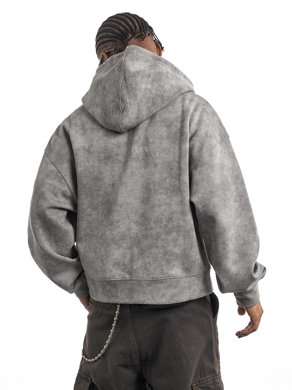 F3F Select Wasteland Distressed Zip Up Hoodie