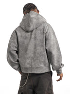F3F Select Wasteland Distressed Zip Up Hoodie
