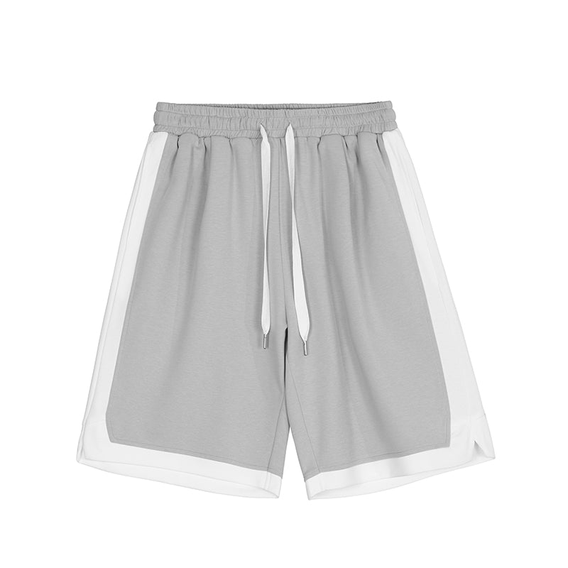Contrast Color Basketball Shorts