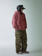 F2CE Pleated Camouflage Work Baggy Cargo Pants
