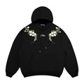 AFGK Daisy 3D Embroidery Printed Hoodie