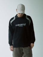 F2CE Patchwork Contrast Color Long Sleeve Polo