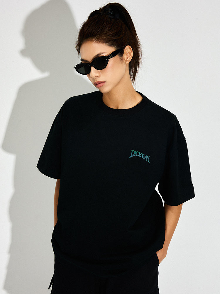 DICETINY Reflective Logo Tee