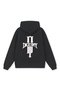 DICETINY Basic Logo Printed Hoodie