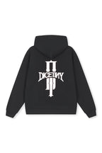 DICETINY Basic Logo Printed Hoodie