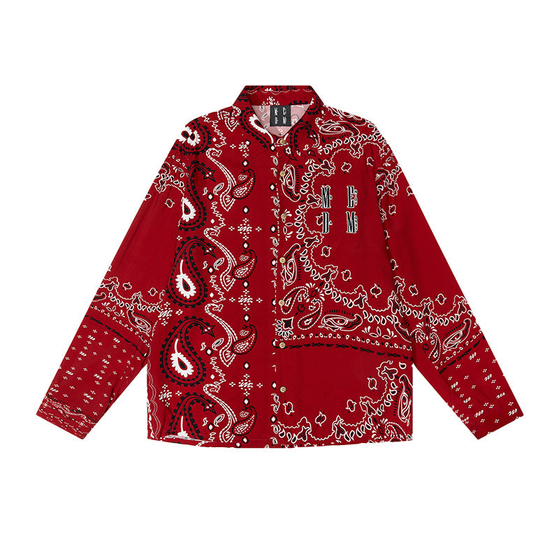 MEDM Cashew Flower Long Sleeved Shirt