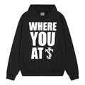 Small Town Kid WHERE YOU AT Slogan Hoodie
