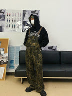 F3F Select Workwear Leopard Print Overall