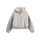 F3F Select Fur Quilted Lining Hoodie Jacket