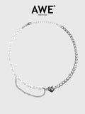 AWE Pearl Love Double Necklace