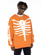 Patch Skeleton Sweatshirts