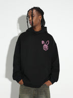 DICETINY Bunny Girl Lace Logo Hoodie
