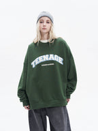 Harsh and Cruel Teenage Printed Loose Sweatshirts