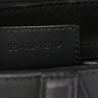 Ultra Matte Calfskin Saddle Bag Black