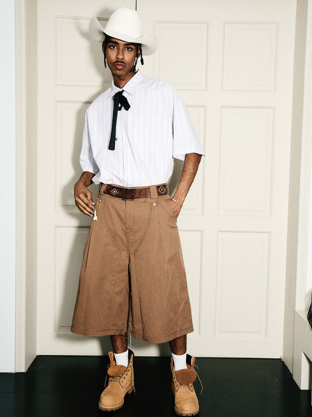 STEEPC Striped Simple Loose Shirt