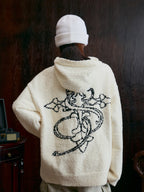 Small Town Kid Cross Logo Fleece Hoodie