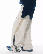 JHYQ Side Stripe Baggy Sweatpants