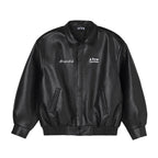 AFGK Basic Logo All Leather Jacket