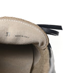 Vitello Deco Boat Loafers 37 White Black
