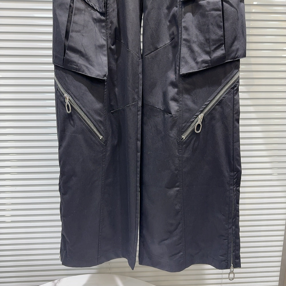 F3F Select  Multi Zipper Patchwork Work Cargo Pants