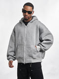 F3F Select Basic Oversize Zip Up Hoodie