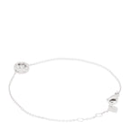 18K White Gold Diamond Coco Crush Station Bracelet