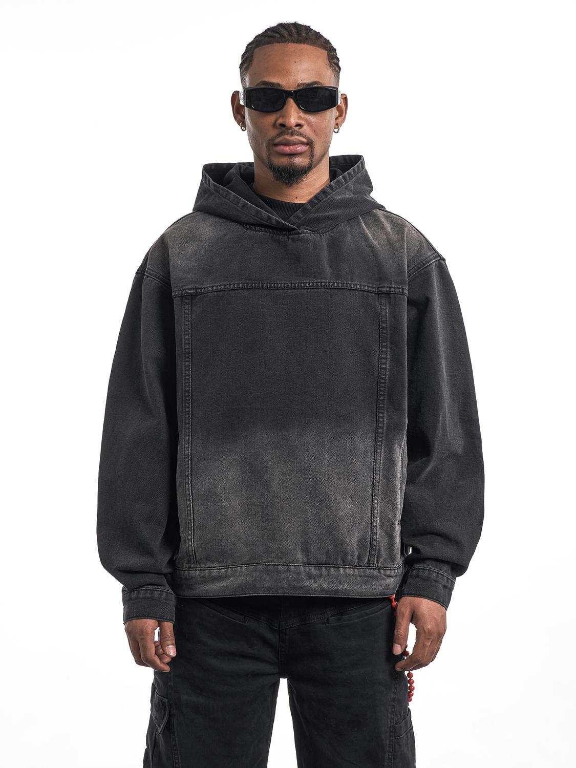 F3F Select Washed Denim Hoodie