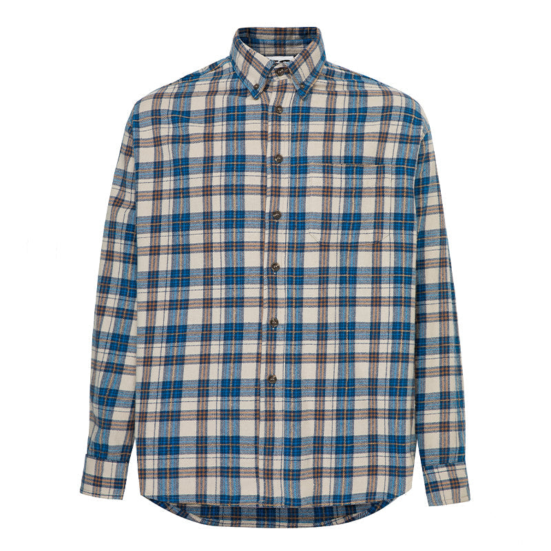 F2CE Blue Plaid Long Sleeved Shirt