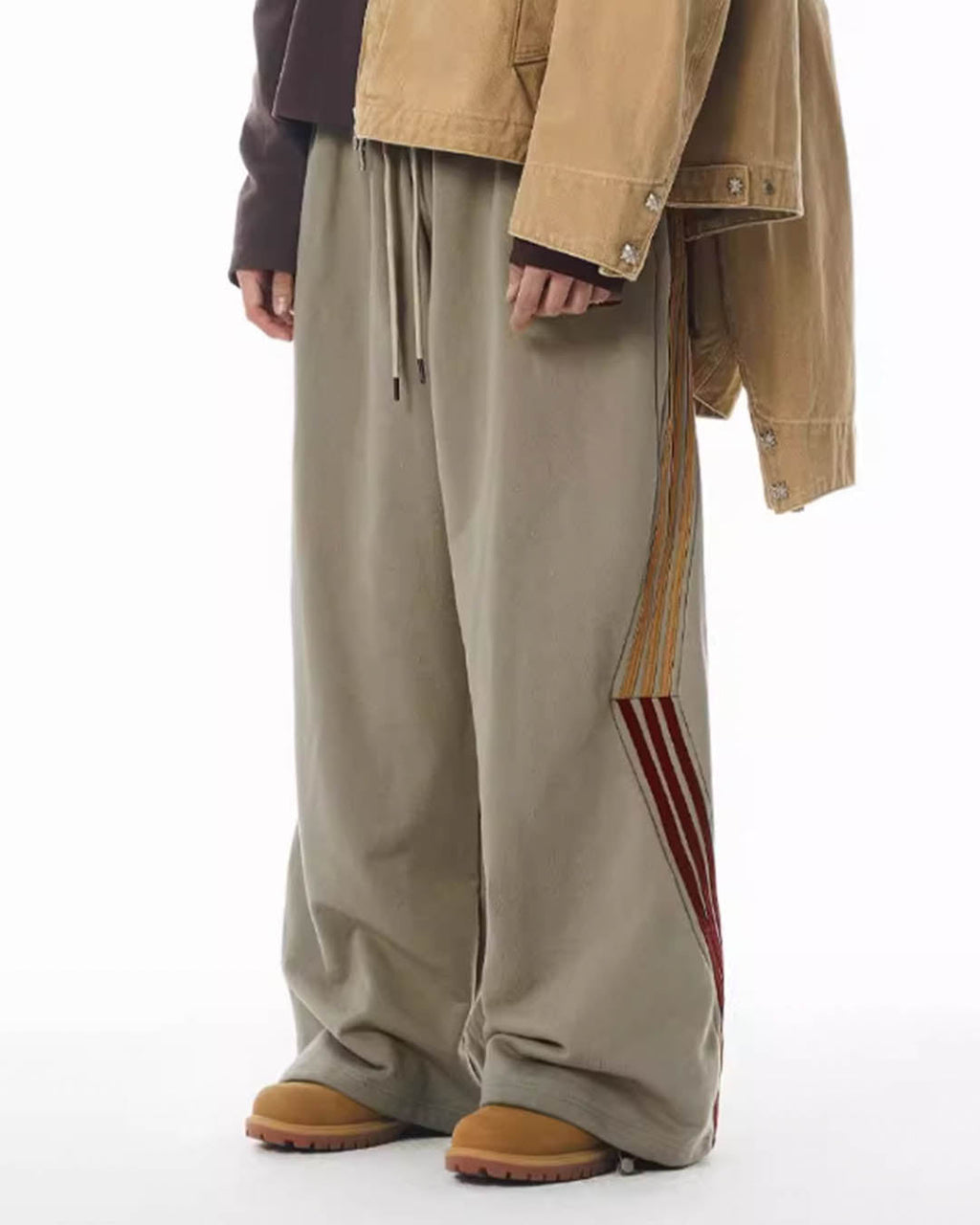 JHYQ Side Stripe Baggy Sweatpants