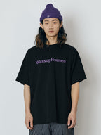 Wassup Basic Large Logo Print Tee