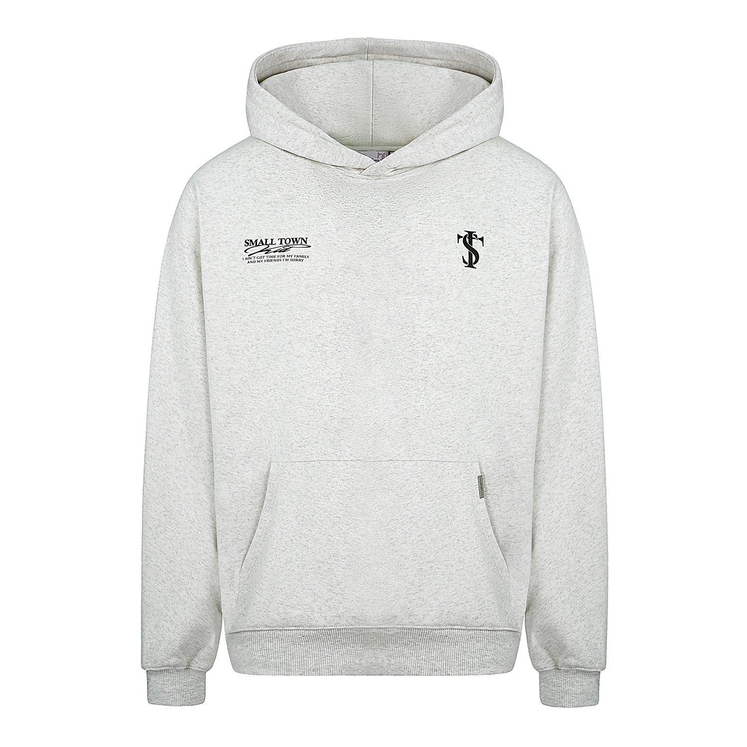 Small Town Kid Font Typography Logo Hoodie