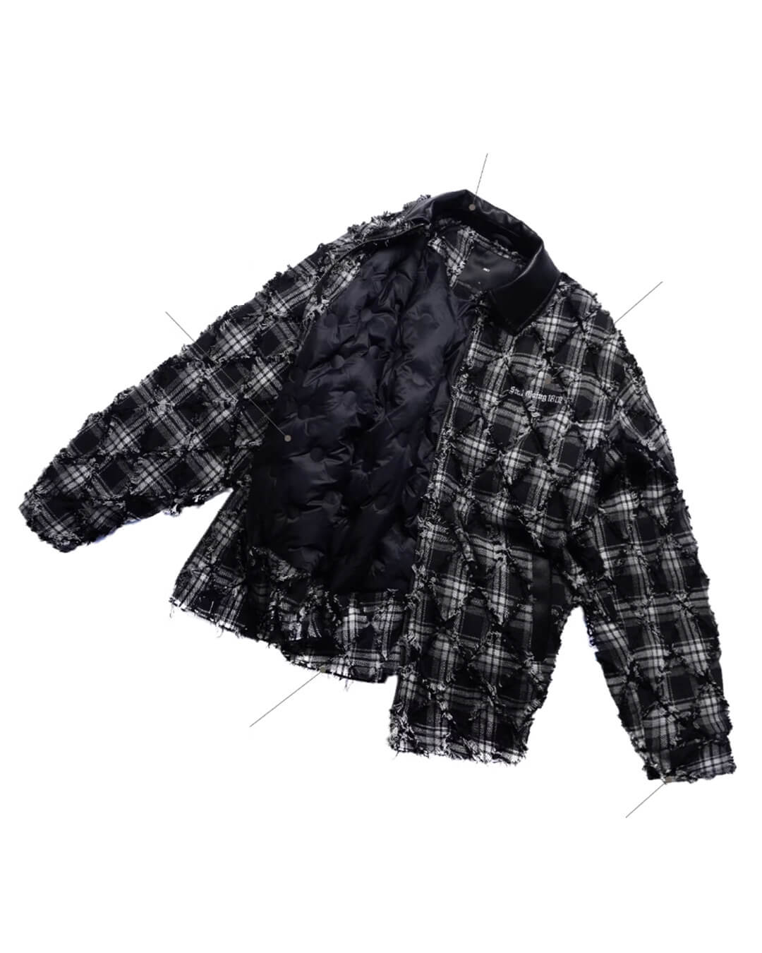 1807 Plaid Down Lined Shirt Jacket