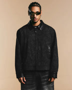 1807 ROLLTHEDICE Chain Stitched Detroit Jacket
