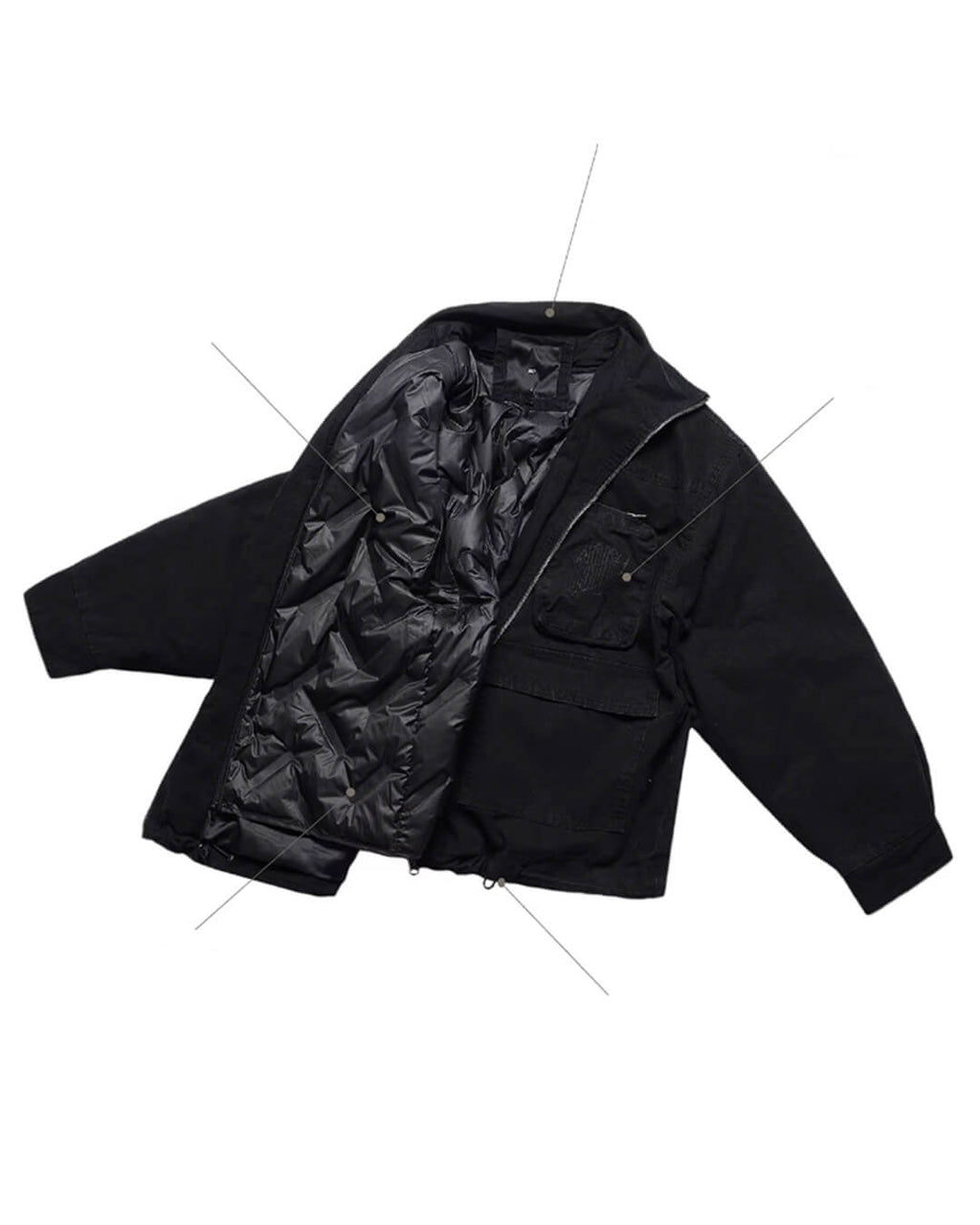 1807 Removable Down Liner Military Jacket