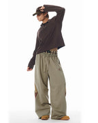 JHYQ Side Stripe Baggy Sweatpants