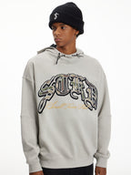 Small Town Kid Camouflage Embroidered Patch Hoodie