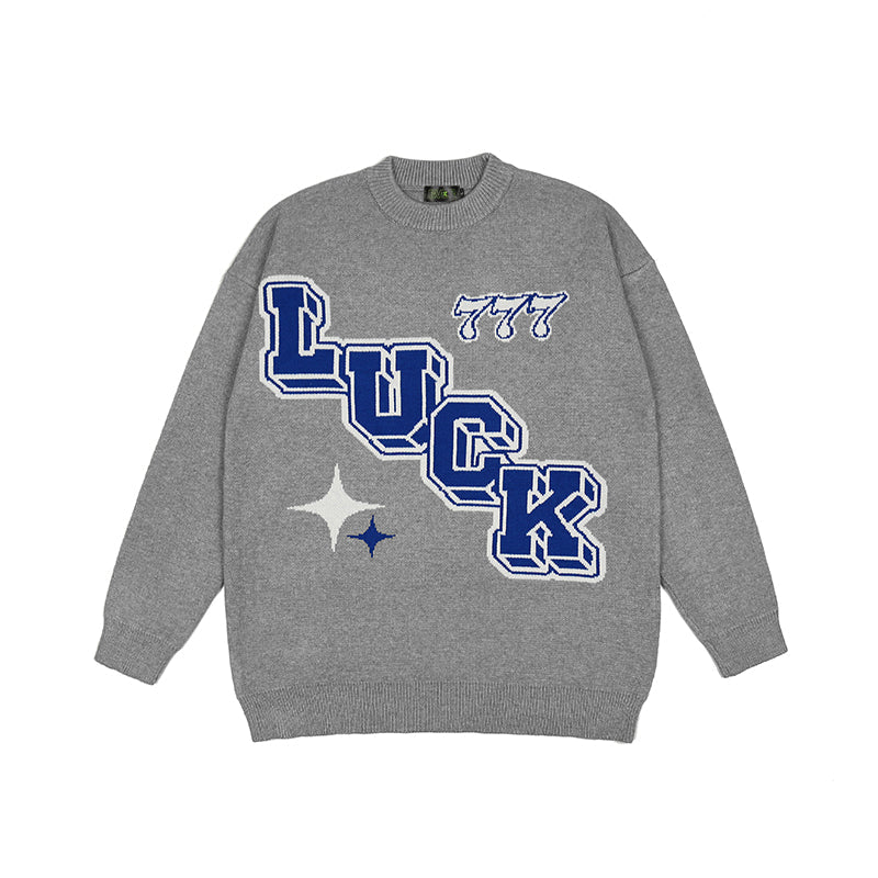 Luck 777 Knit Sweater
