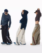 JHYQ Side Stripe Baggy Sweatpants