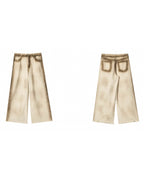 JHYQ Old Dirty Dyed White Baggy Jeans