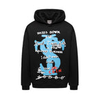 Small Town Kid Graffiti Font Print Hoodie