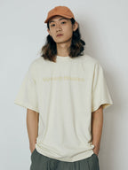 Wassup Basic Large Logo Print Tee