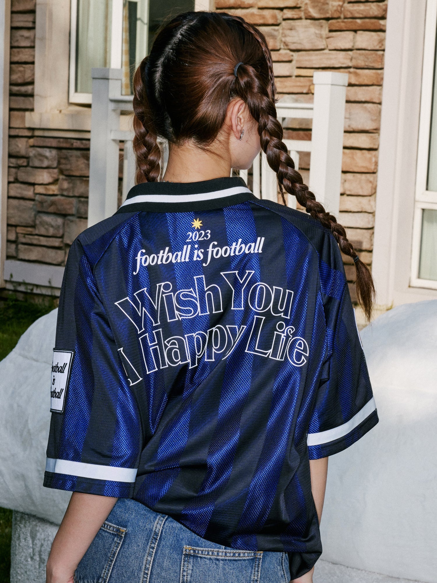 MEDM Vintage Soccer Jersey Polo