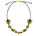 SALUTE *EVAE+ MOB Testing butterfly Smiley Necklace (A$AP Rocky)