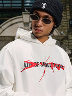 Small Town Kid Arsenal Logo Print Hoodie