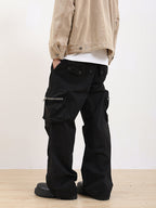 F3F Select 3D Pockets Wide Legged Paratrooper Work Pants