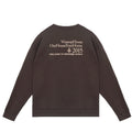 Wassup House Earth Planting Printed Embroidery Sweatshirt
