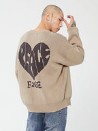 F2CE Love Heart LOGO Knit Sweater